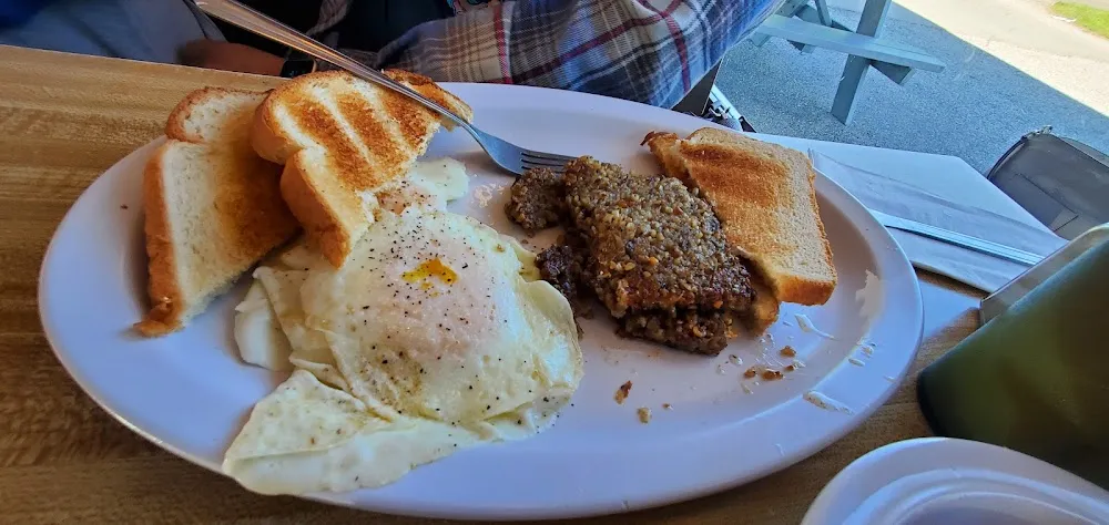 Chopped Steak and Two Eggs & Toast