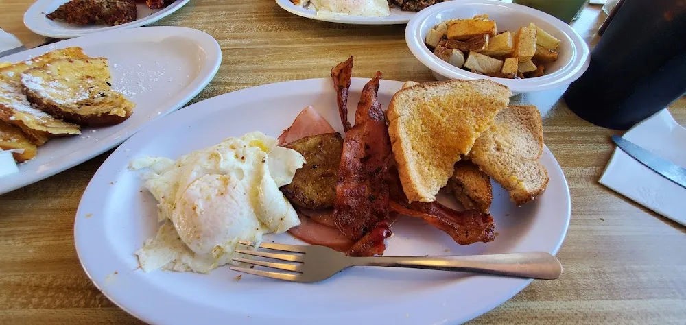 Country Ham and Two Eggs & Toast