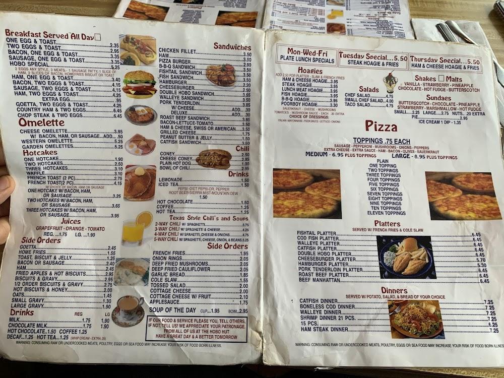 Hobo Hut Menu image 3